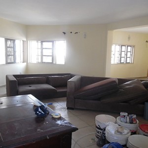 Untitled 6 300x300 3 Bedroom flat with 2 bathrooms, kitchen, spacious compound ETC